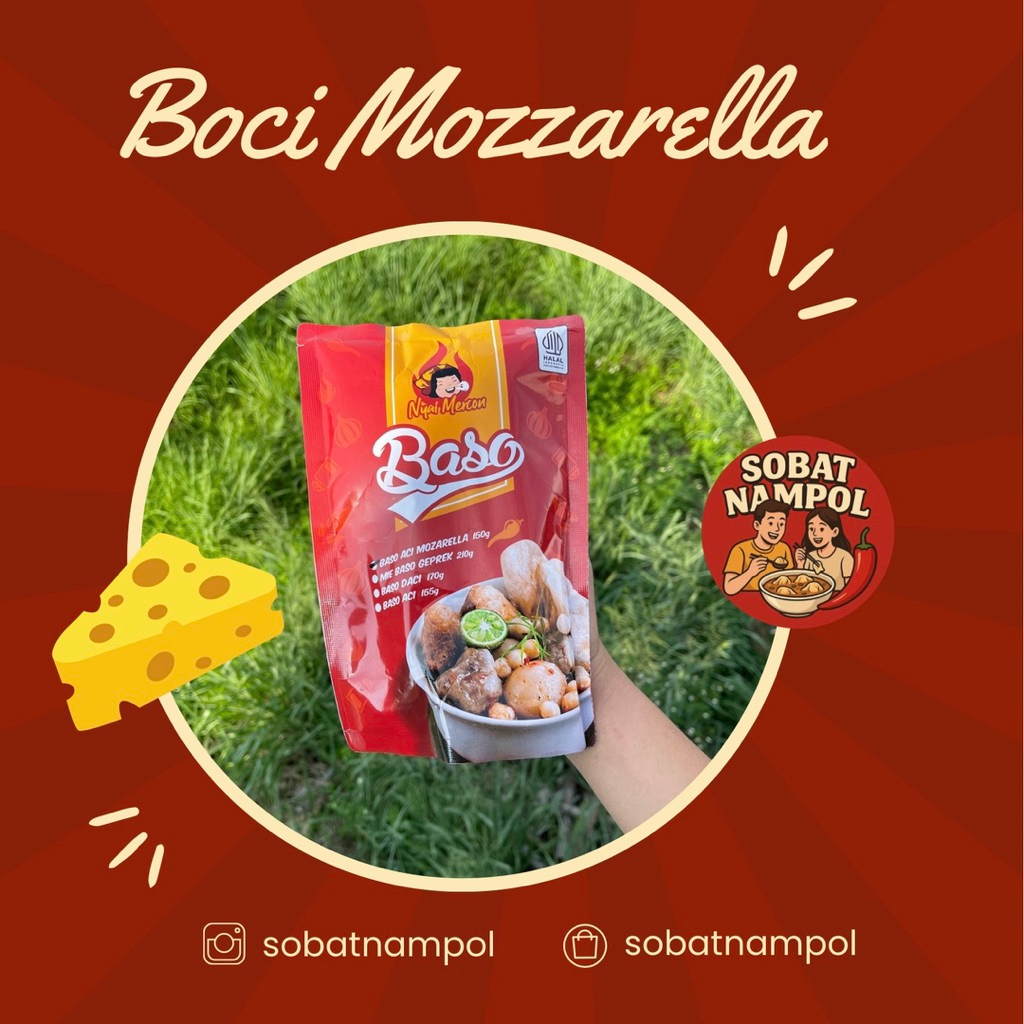 

Sobat Nampol | Baso Aci Mozzarella