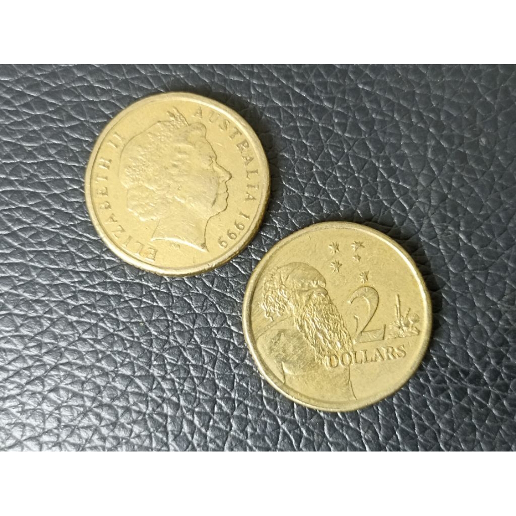 koleksi koin 2 dollar Australia aud
