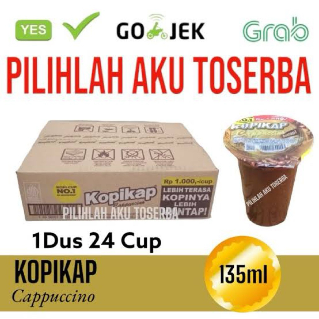 

KOPIKAP CAPPUCCINO 1 DOS ISI 24X135ml
