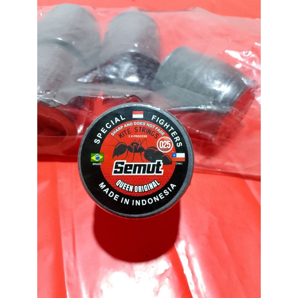 Gelasan Cap Semut Hitam Lama 0,25 2000yard/special angkrang ireng/murah meriah mewah bossku