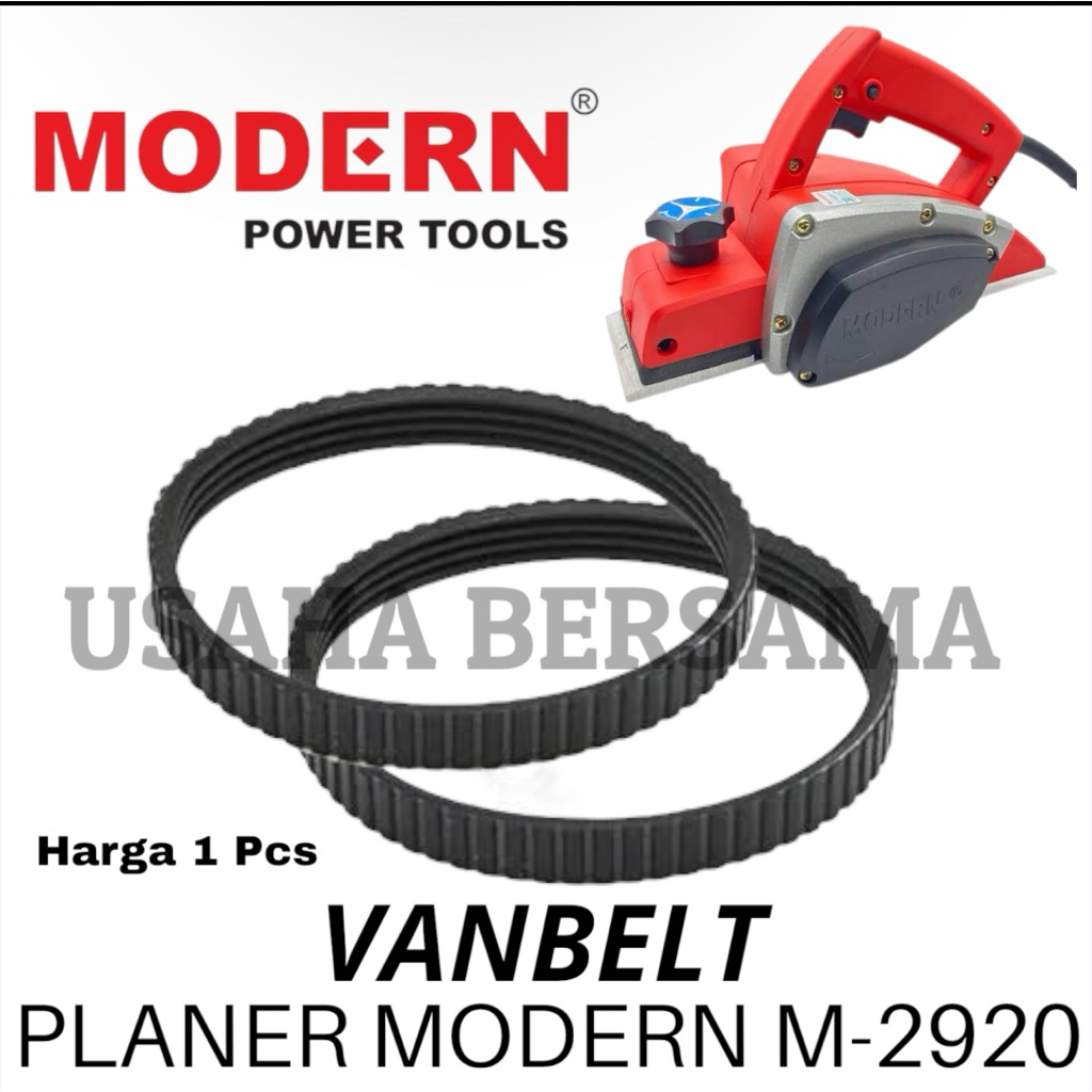 M2920 VANBELT FANBELT PLANER MODERN M2920 TALI KARET PLANER SERUT KETAM PASAH MODERN M2920