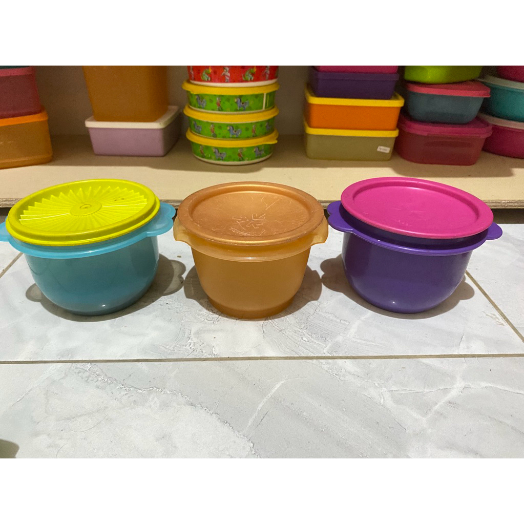 bowl sup/bowl kuping tupperware second