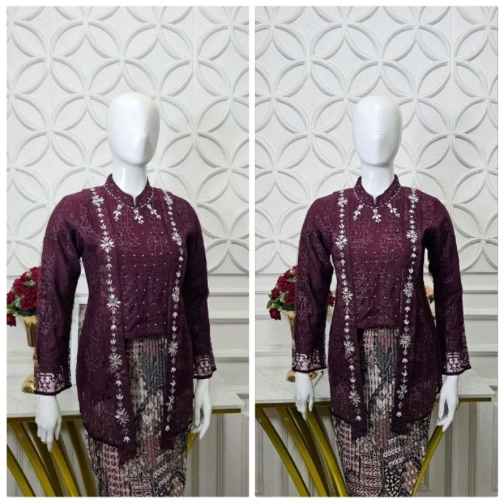 KUTU BARU HIJAB TILLE VERSION FULL PAYET - KEBAYA PESTA - KEBAYA WISUDA // KEBAYA BRUKAT // KEBAYA P