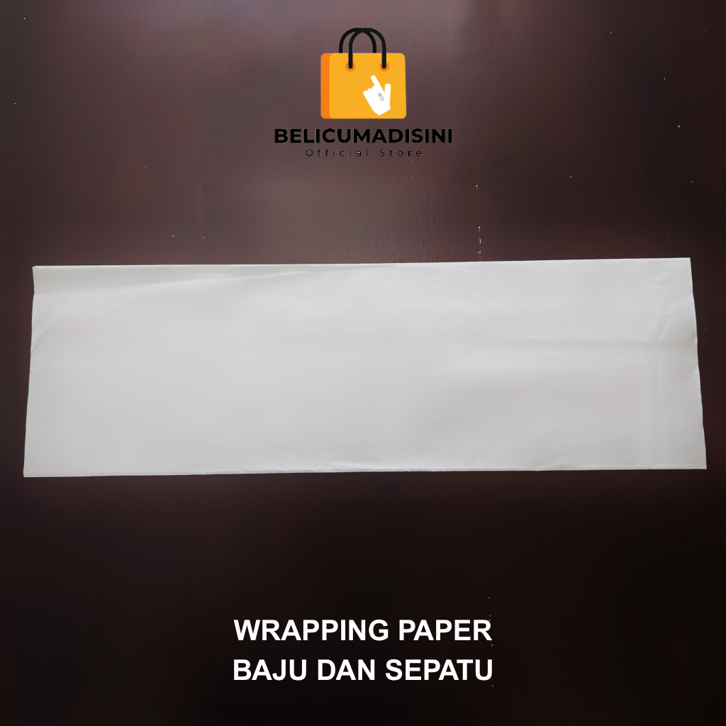 

(22x69cm) Kertas Wrapping Doorslag Besar 35 gram / Dorslag Paper / Kertas Duslak Baju Pakaian Sepatu / Bungkus Packing Wrap Kado Hampers Filler / Kertas Pola Baju