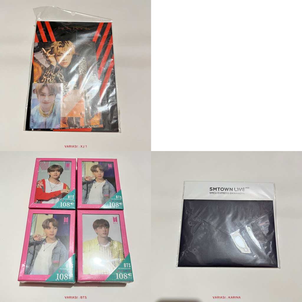 [PAKET BUNDLING HEMAT] AAB RANDOM BTS XIAOJUN KARINA MERCHANDISE OFFICIAL