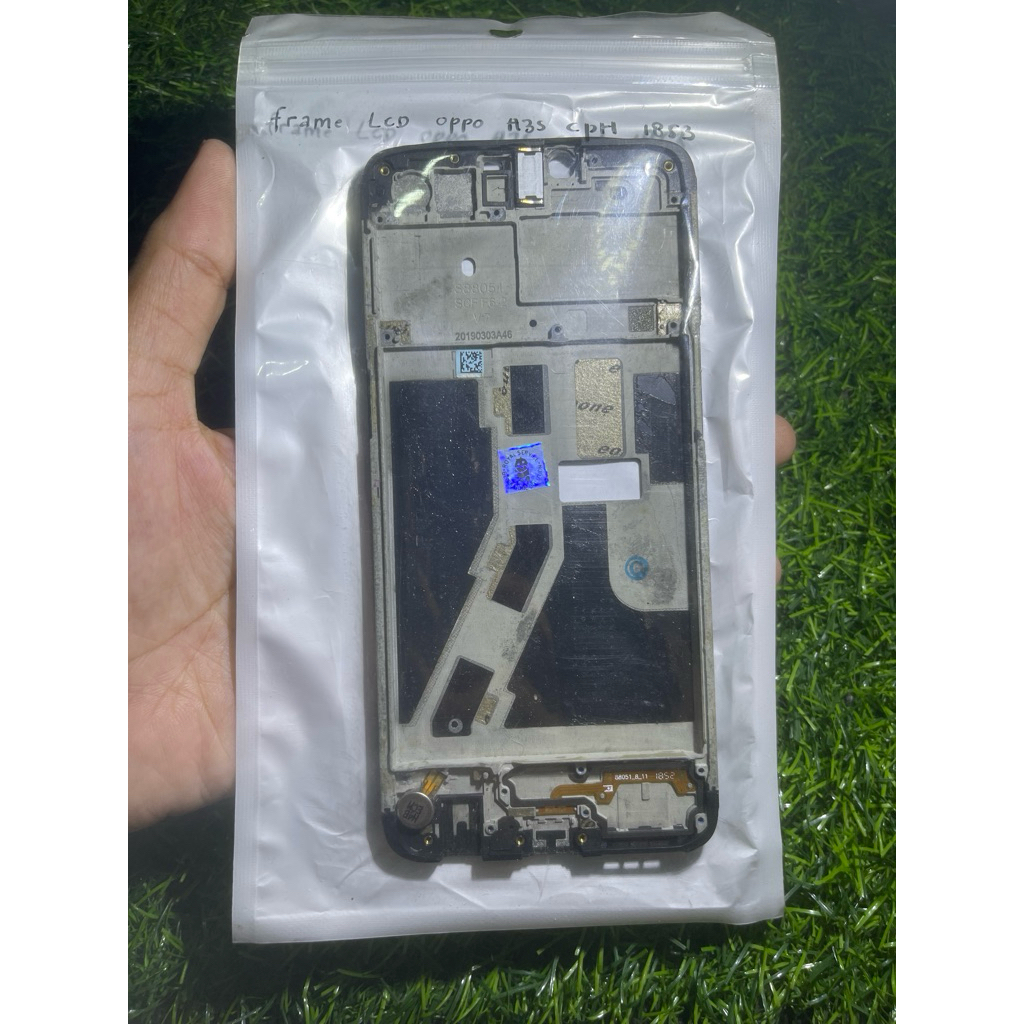 FRAME LCD OPPO A3S CPH 1853 ORIGINAL COPOTAN