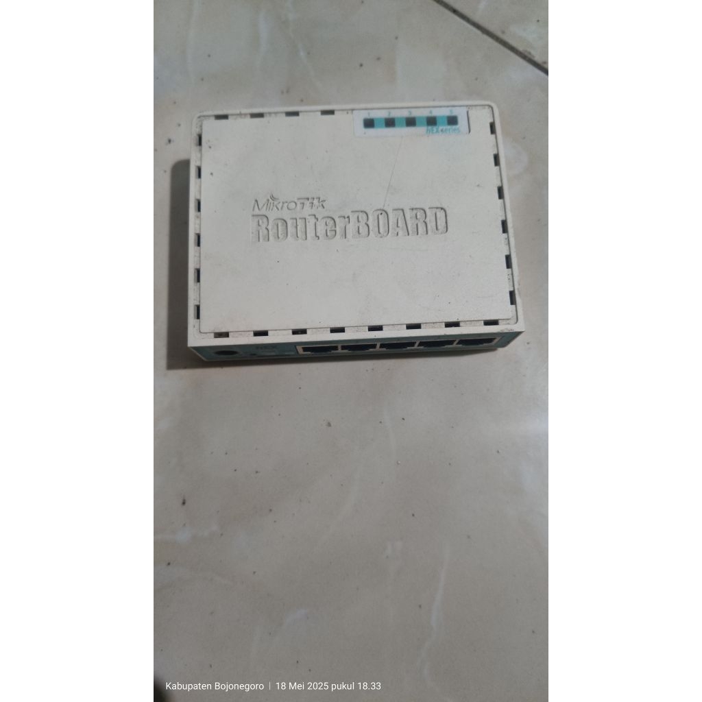 Mikrotik Gr3 bekas upgrade