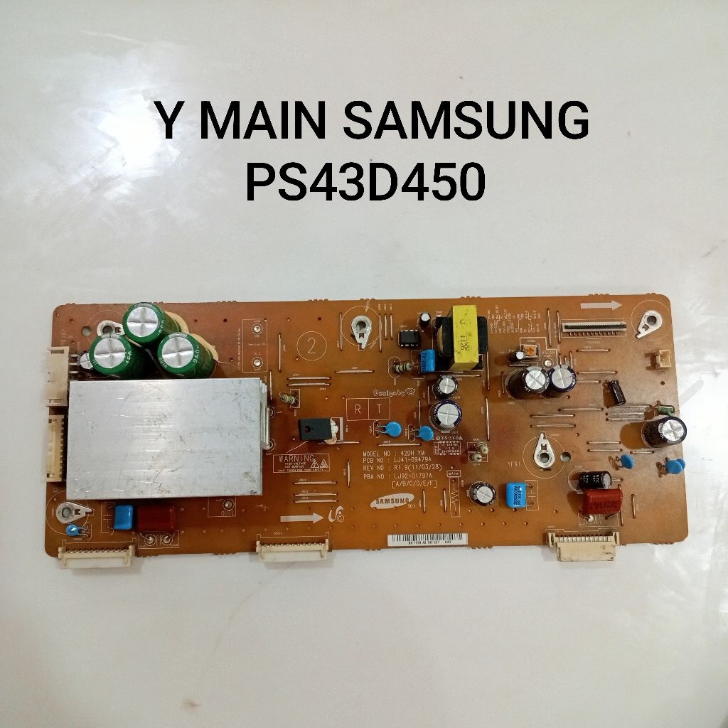 Y MAIN TV SAMSUNG PS43D450A2M Y SUS TV SAMSUNG PS43D450A2MXXD