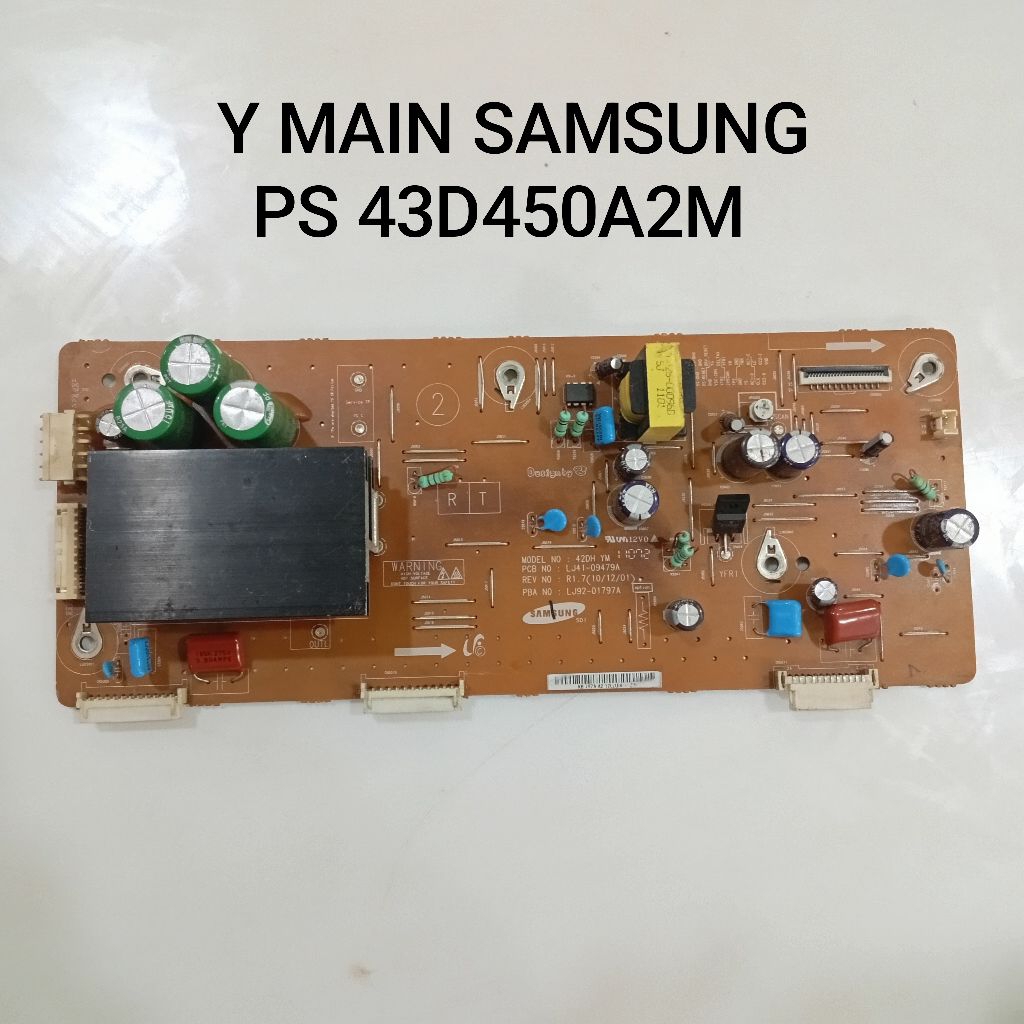 Y SUS Y MAIN PLASMA TV SAMSUNG PS43D450A2M