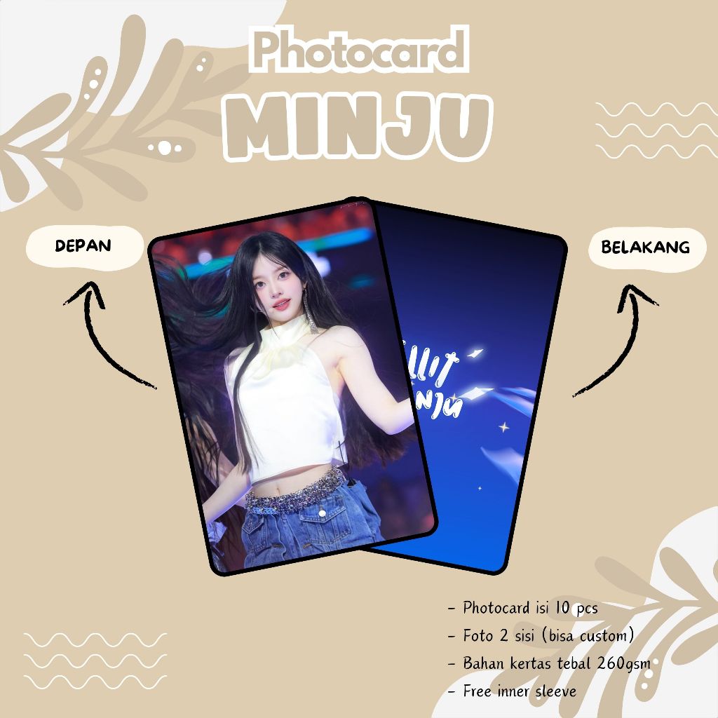 (10 PCS) PHOTOCARD ILLIT MINJU