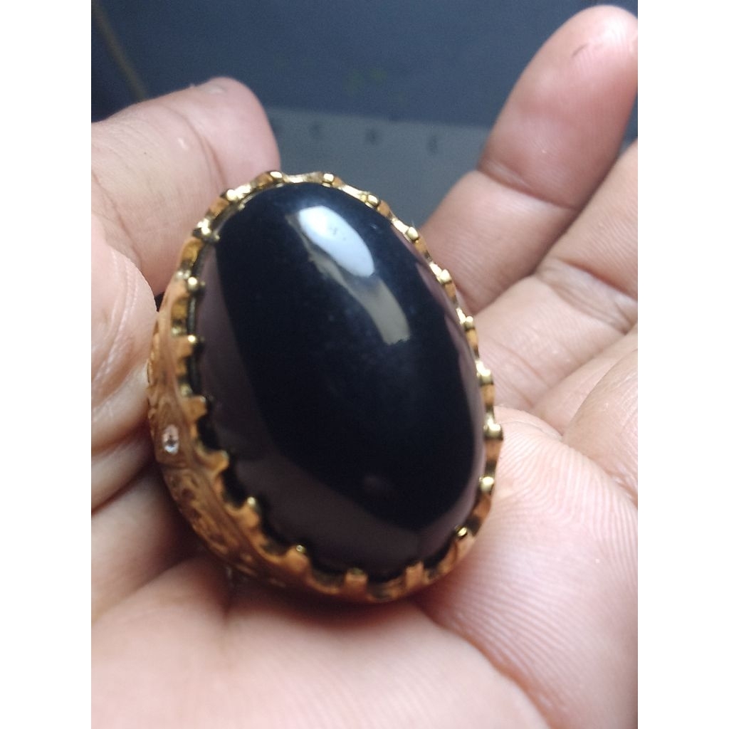 batu cincin akik kecubung tanduk