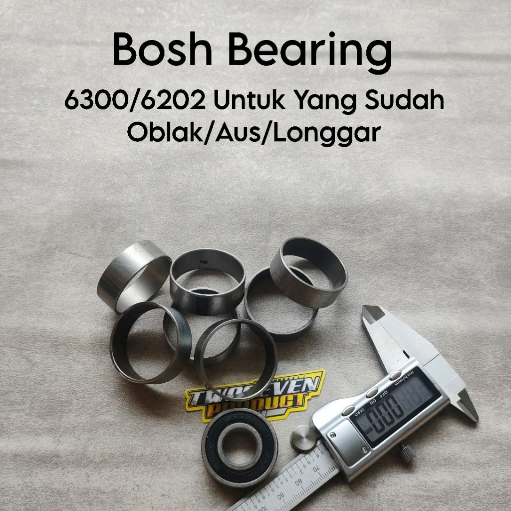 Shock Bearing 6202 Atau 6300 Yang Sudah Longgar Aus Oblak
