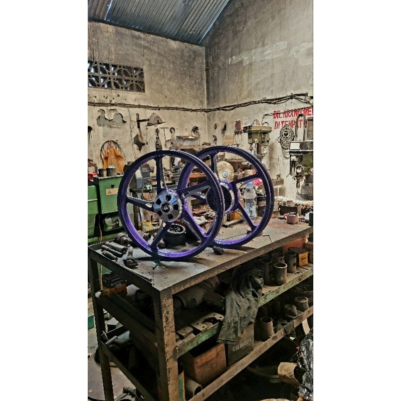 velg vixion old modifikasi ala kzr