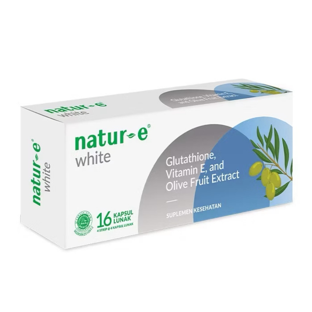 NATUR-E Suplemen Kesehatan Natur E Vitamin Soft Capsule Natur E White
