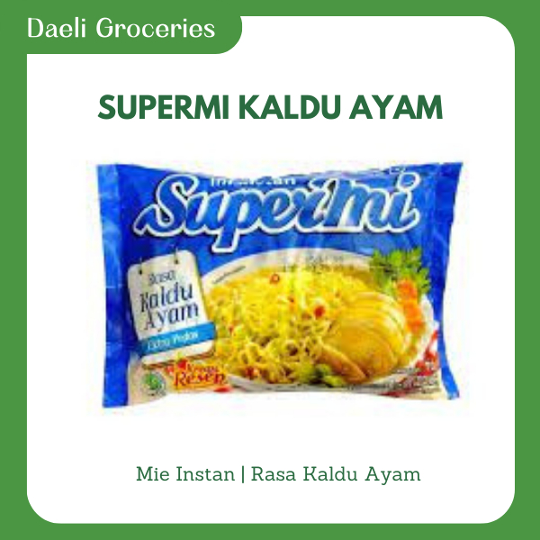 

Supermi Mie Instan Rasa Kaldu Ayam