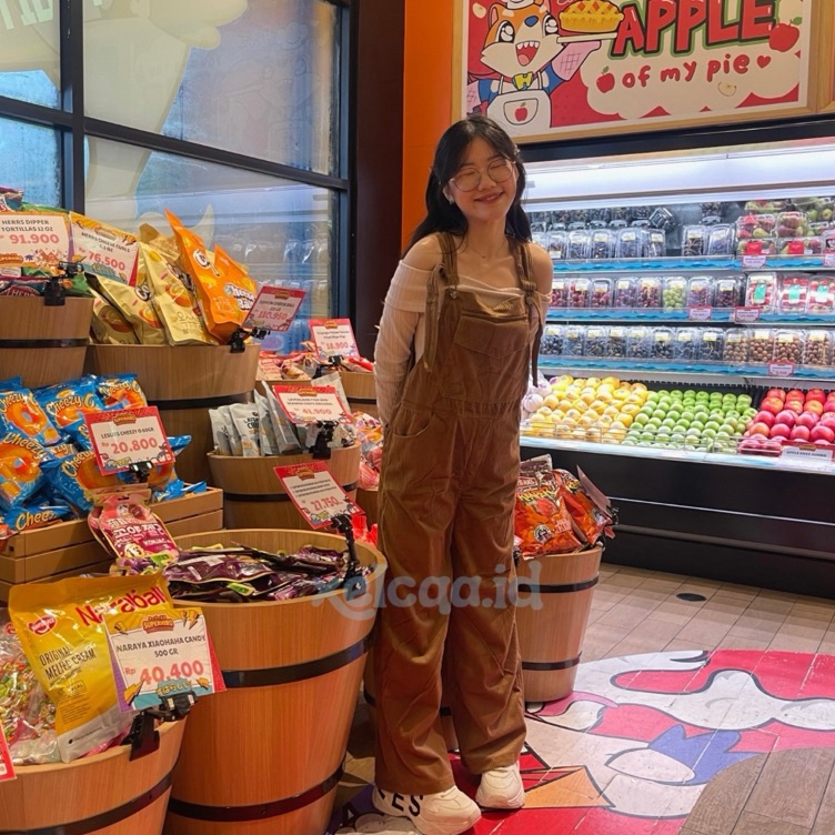 KODE F84F Alila Overall  Celana Kodok Corduroy  Celana Panjang Korean  Xelcaa