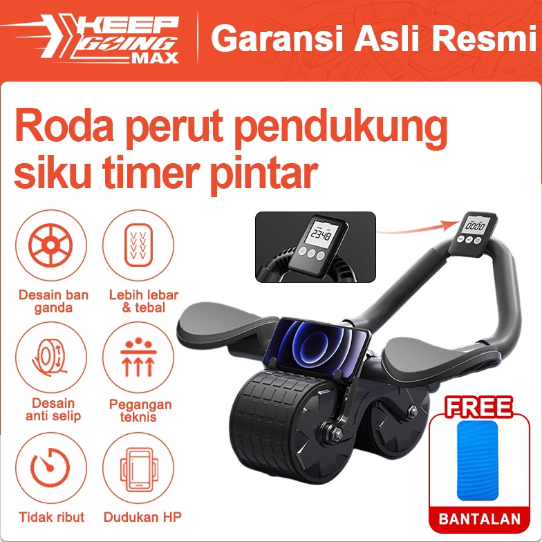 KODE Q72V Alat kebugaran di dalam rumah dengan dukungan siku untuk membantu melatih otot perut dan m