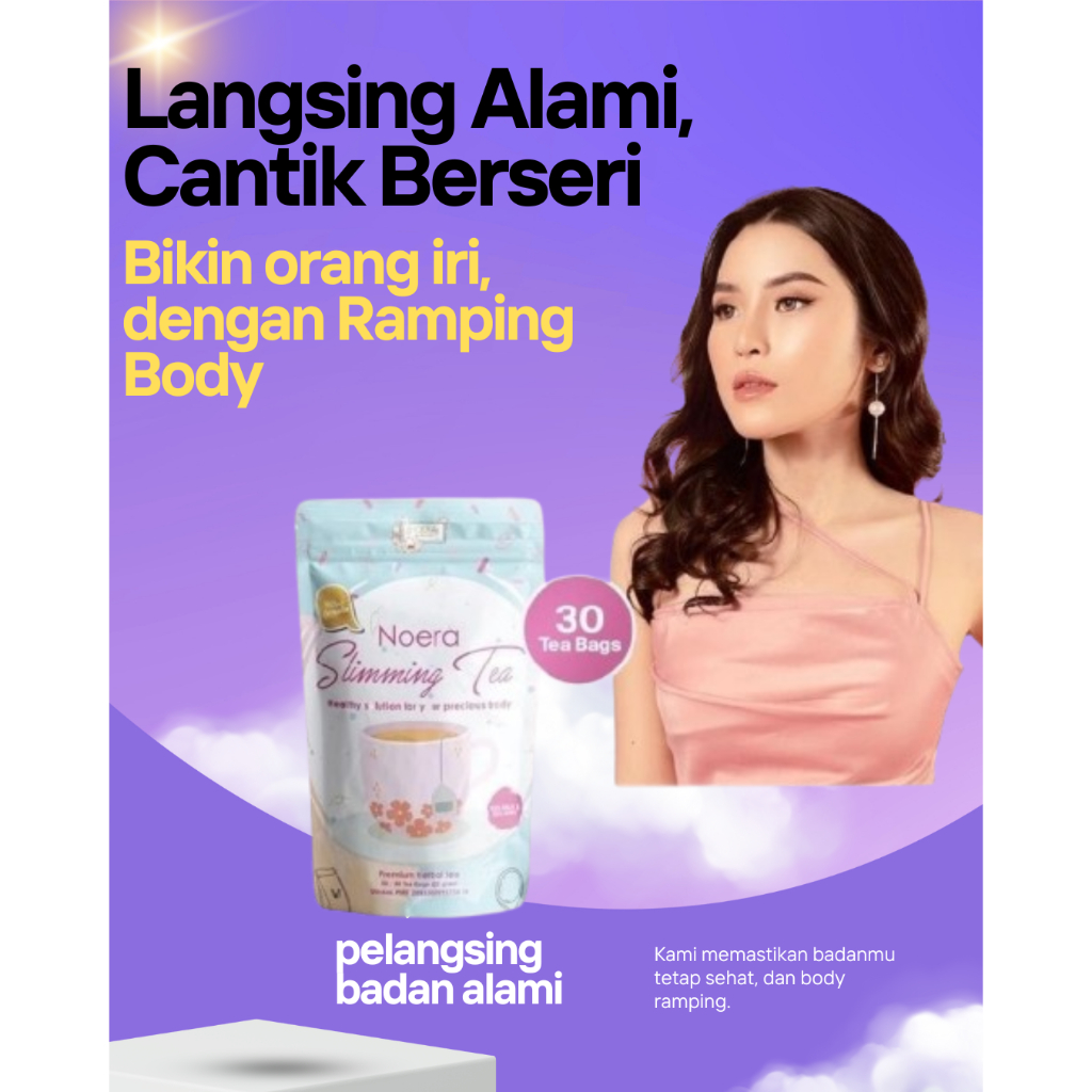 

Ampuh Buat Diet Bisa COD NOERA Slimming Tea | Noera Teh Hijau | Teh Pelangsing Herbal Alami Original