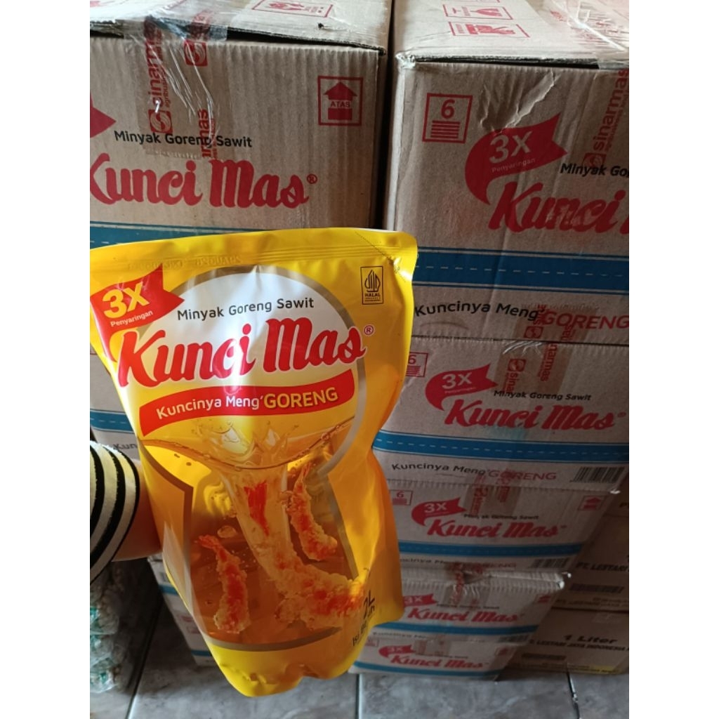 

minyak goreng kunci mas 2L