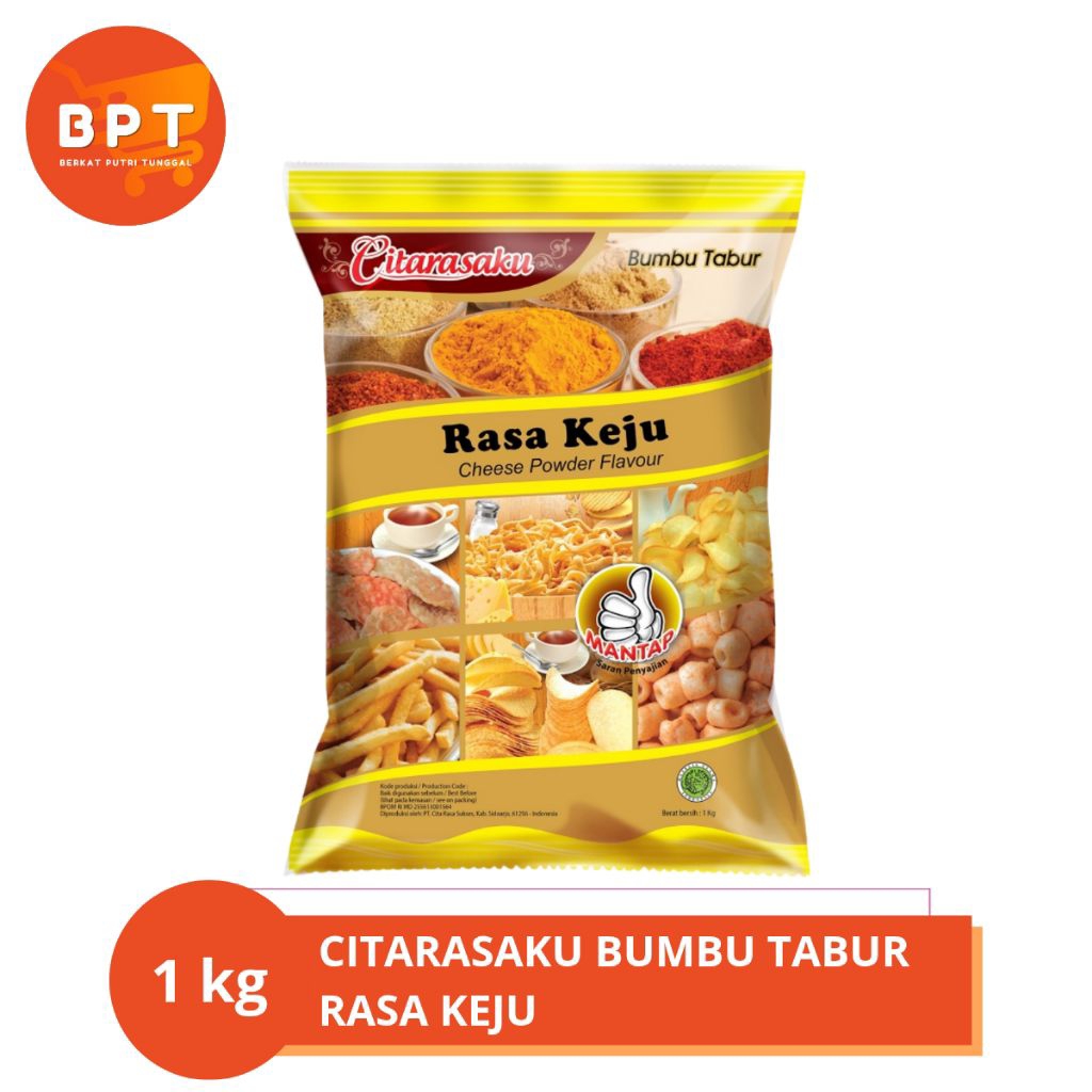 

Bumbu Tabur Rasa Keju Citarasaku 1 kg