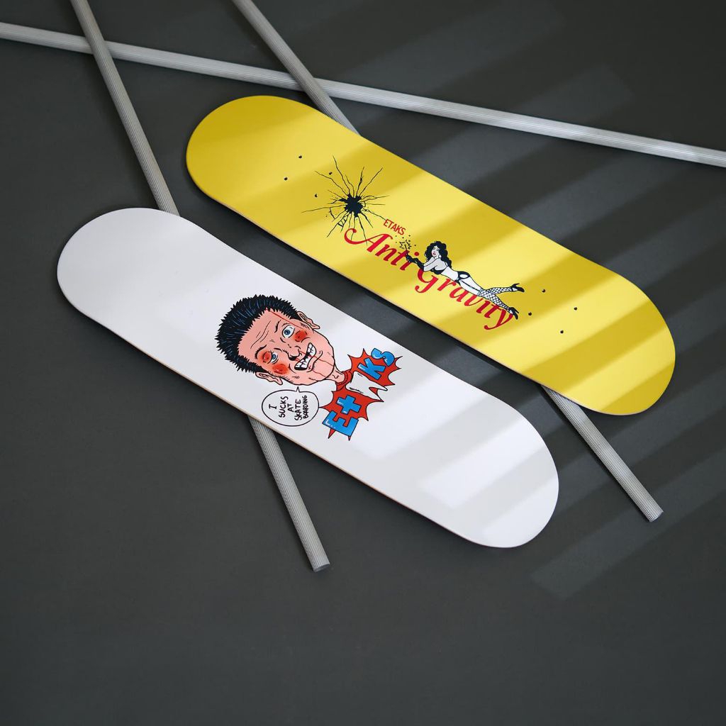 Papan Etaks Skateboard Deck (no griptape)
