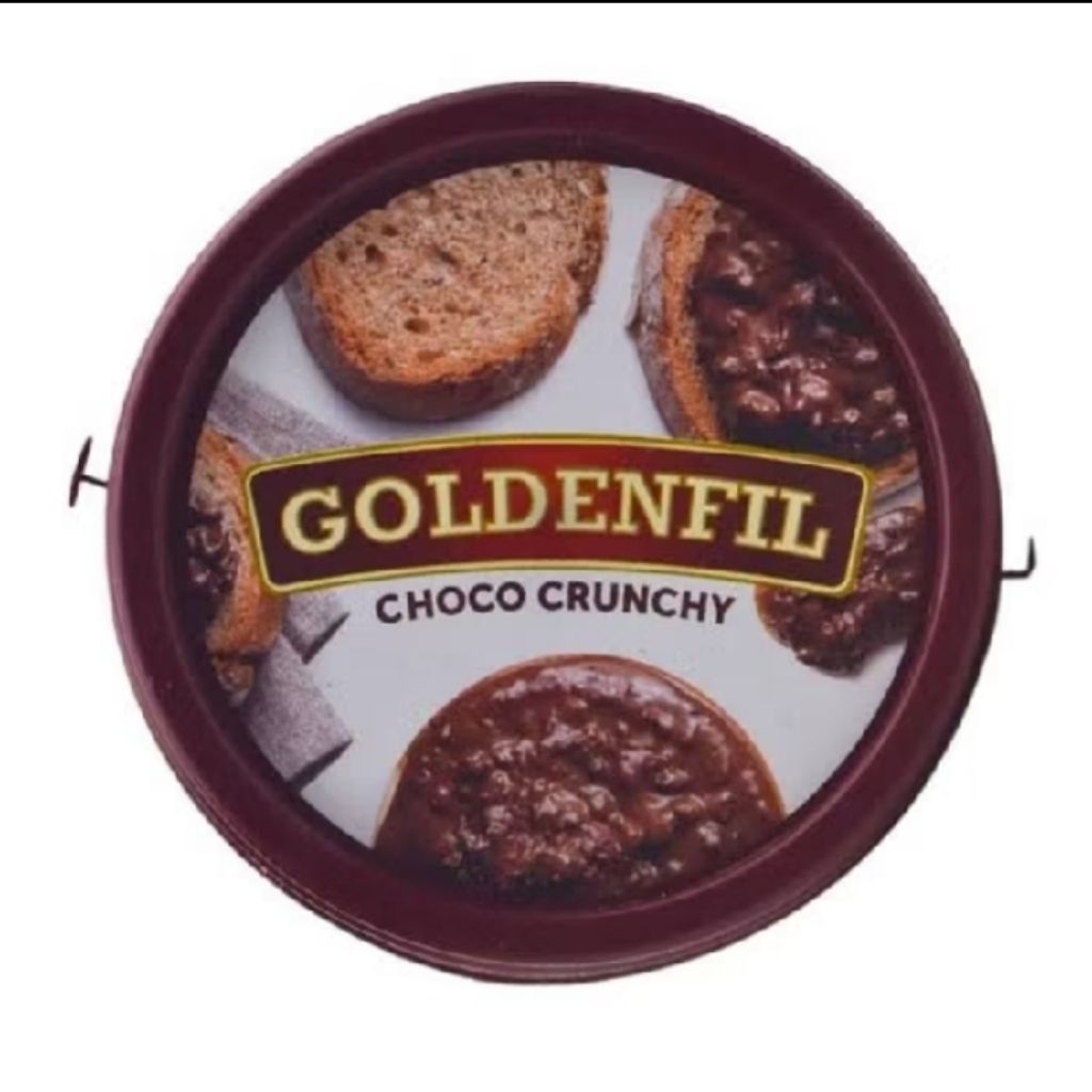 

Goldenfill choco crunchy 350g minus kemasan/lost packing