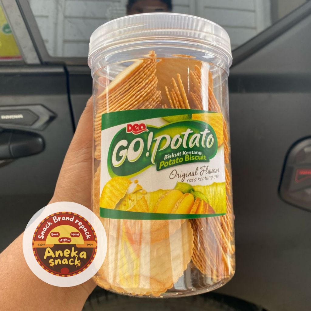 

GO POTATO KEMASAN TOPLES 1 LITER 300 GRAM