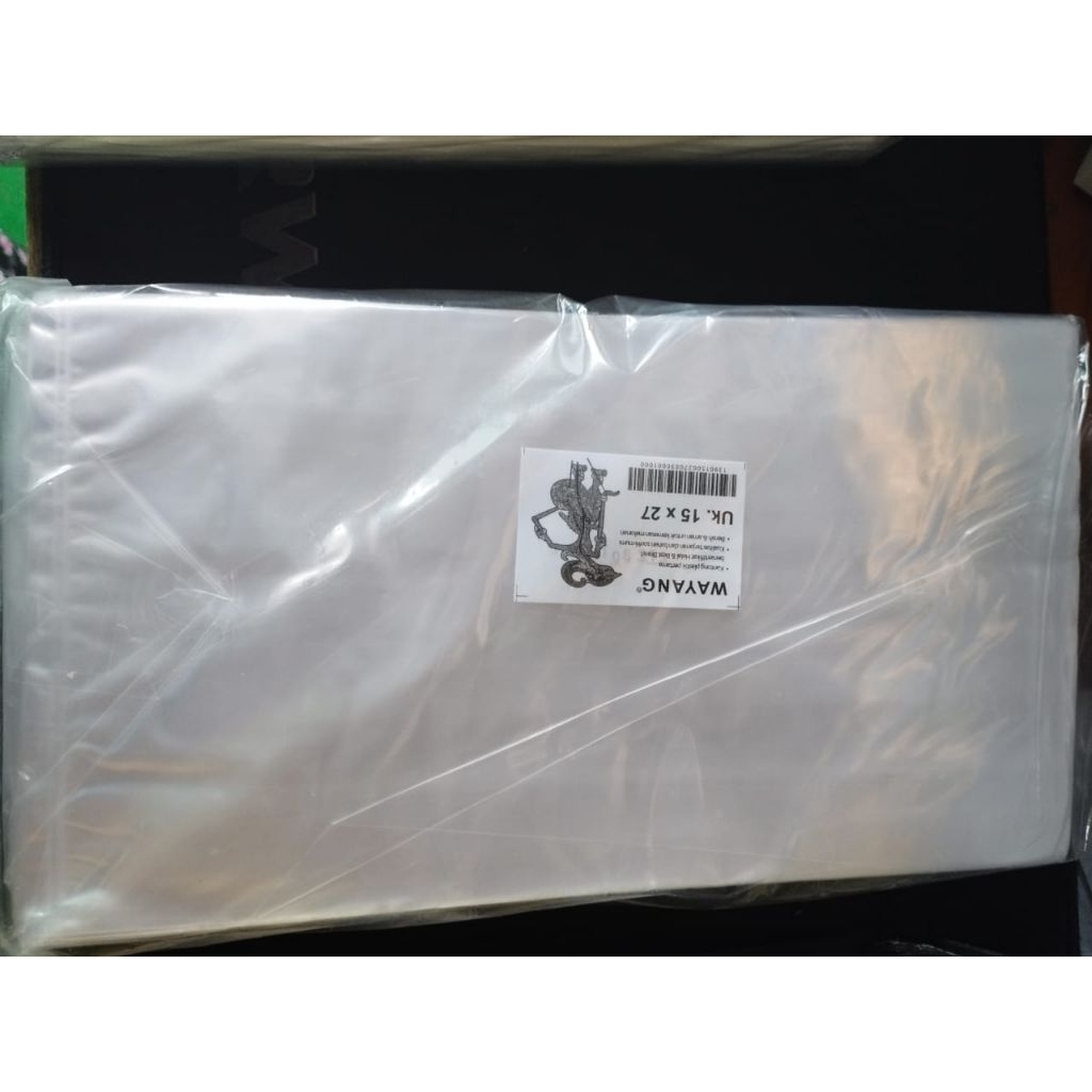 Plastik PP UKURAN 15X27 MERK WAYANG