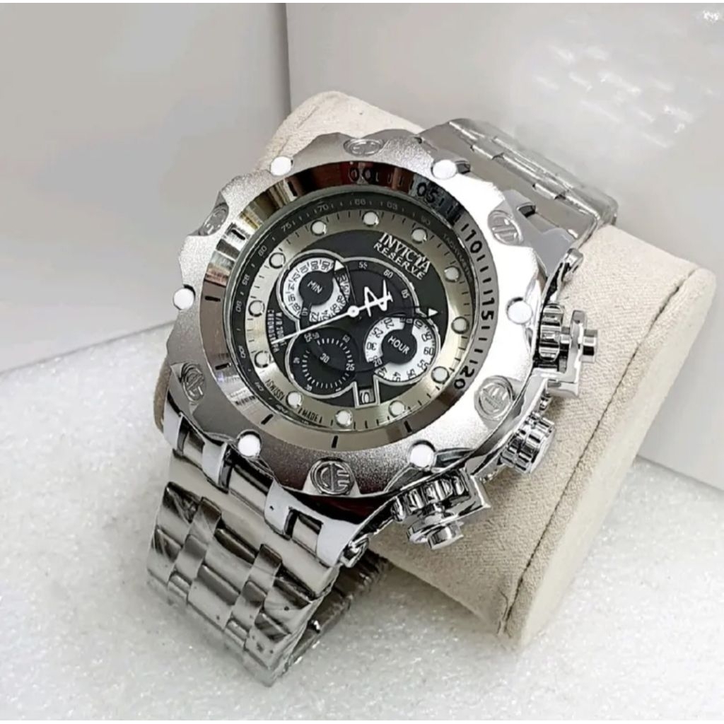 Jam Tangan Invicta Venom Stainless Steel Premium