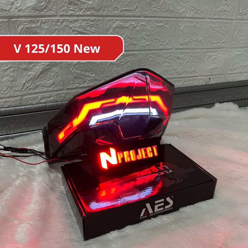 Stoplamp Lazzy 3D Vario 125/150 New 2018-2025 by Nproject