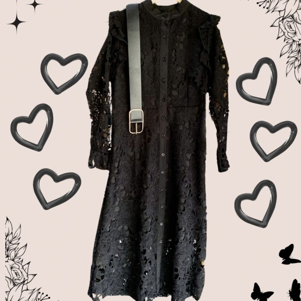 Long Dress Formal dan Kasual/Outer Brukat