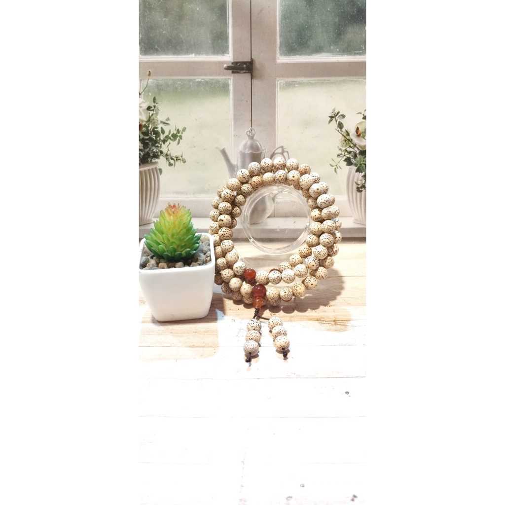 Tasbih 108 BIji Bodhi/Bodhi Seed Prayer Beads 108