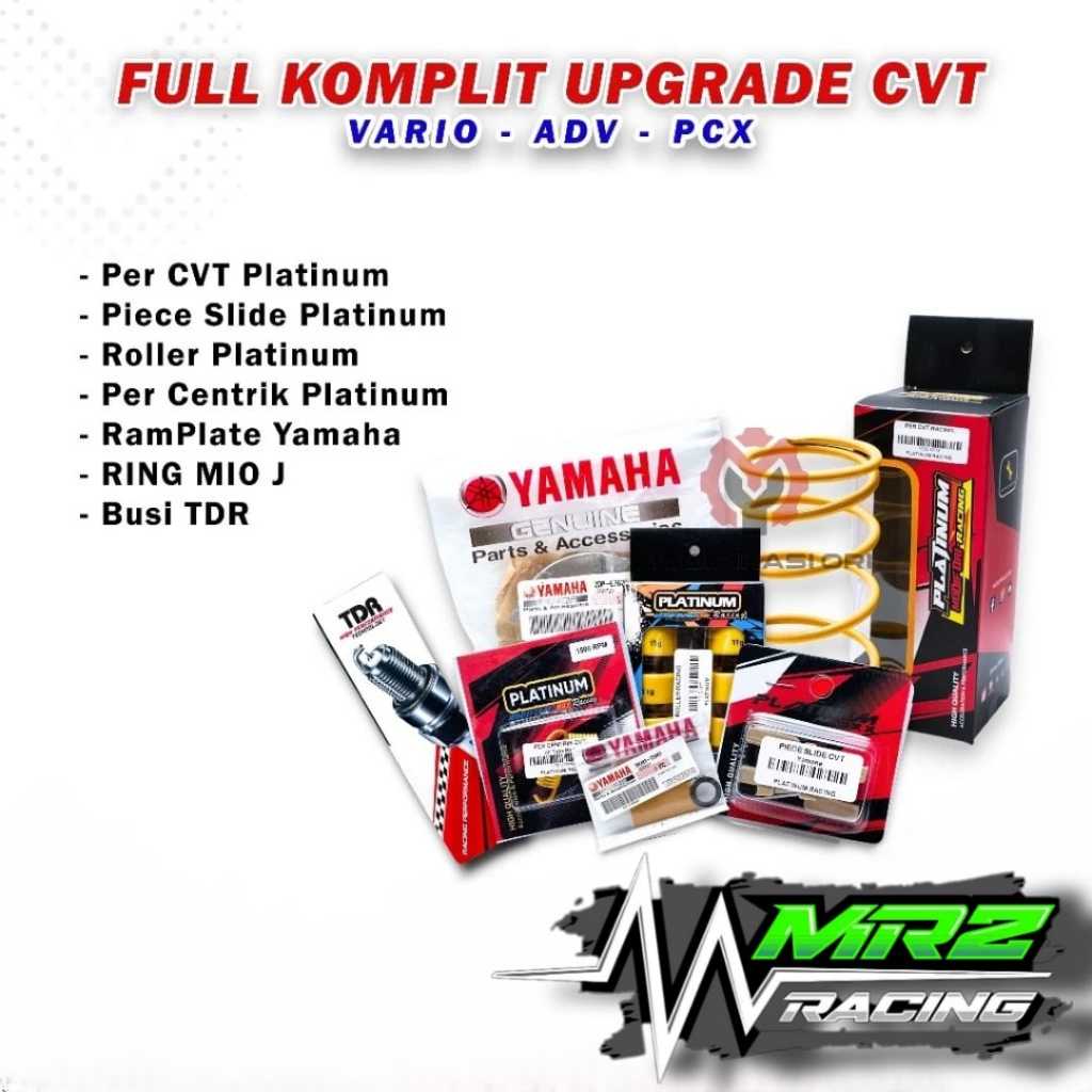 Paket Komplit Kirian Cvt Honda Vario 125-150/Pcx  Upgrade Cvt Racing Vario