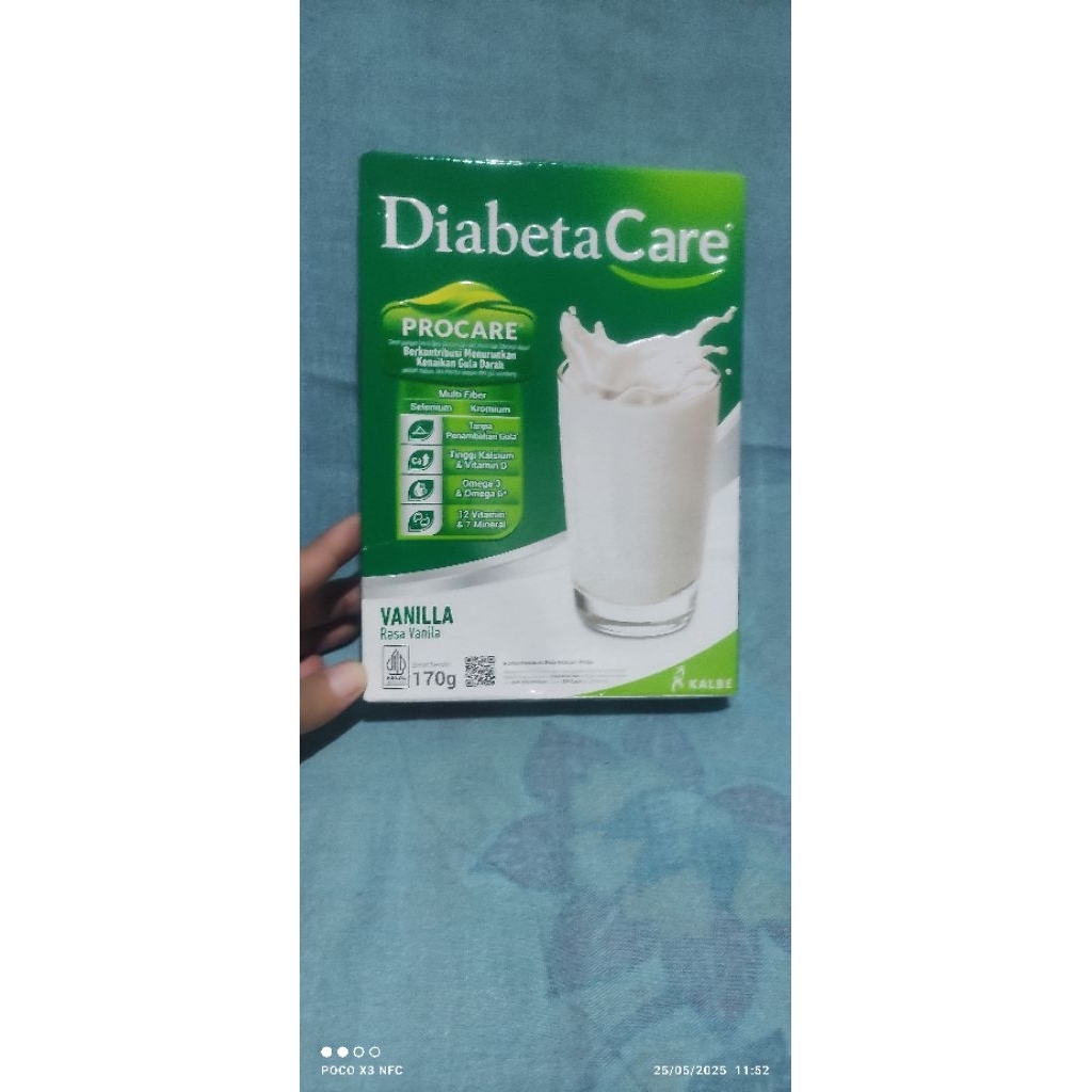 

DiabetaCare Vanilla 170gr