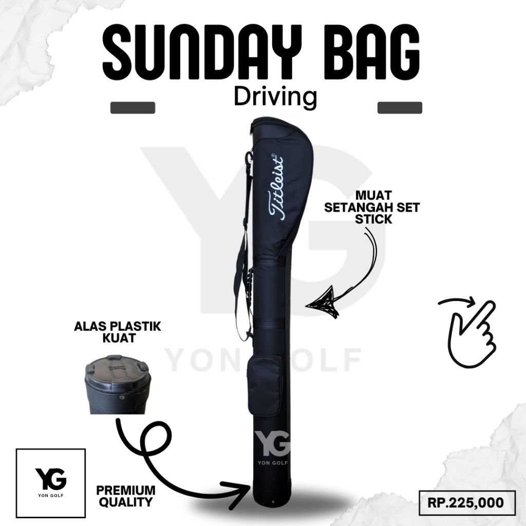 TAS GOLF DRIVING - SUNDAY BAG DRIVING GOLF