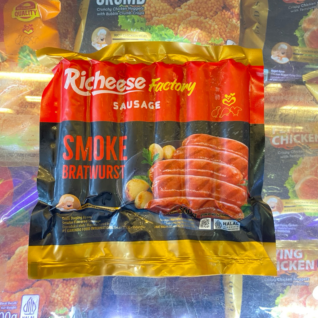 

RICHEESE - SAUSAGE SMOKE BRATWURST 360 GR
