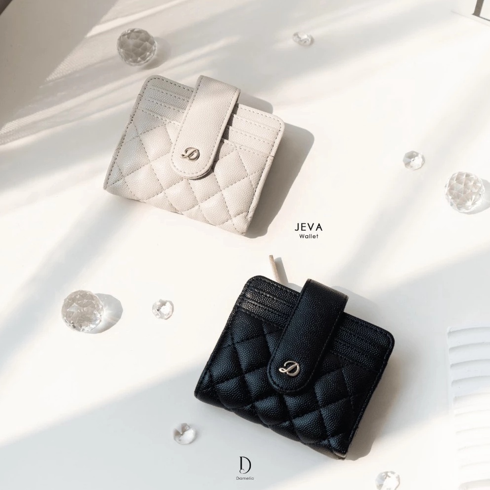 KODE Y27B Damelia Melstore Jkt JEVA WALLET by MelstoreJkt Dompet Wanita  Dompet Lipat  Dompet  Card 