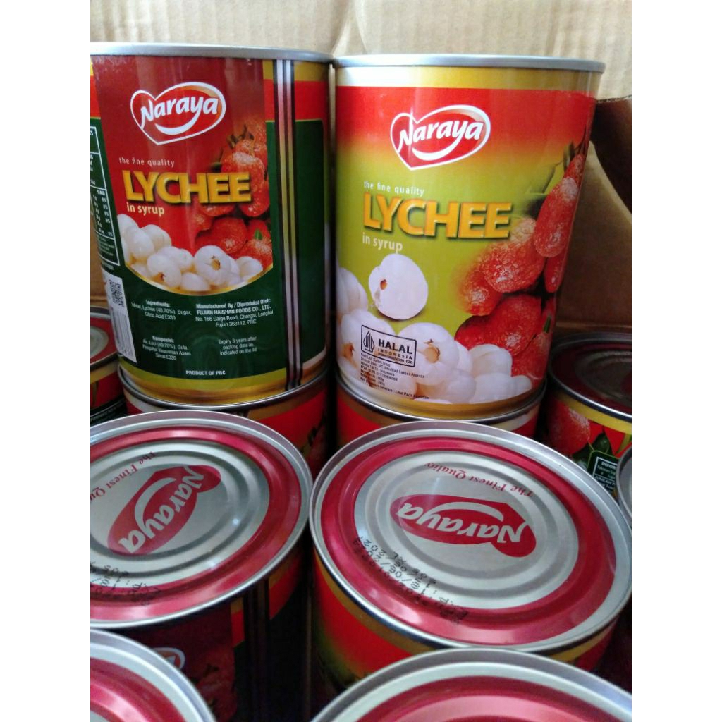 

buah leci Naraya kaleng ( 565 gram )