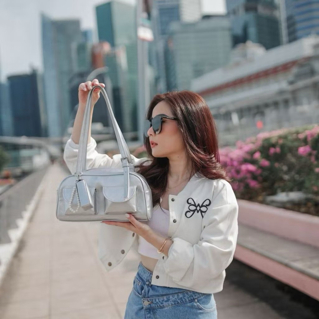 TAS SNY X AITA WARNA SILVER NEW