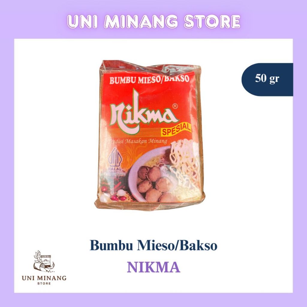 

Bumbu Mieso/Bakso - Nikma 50 gr