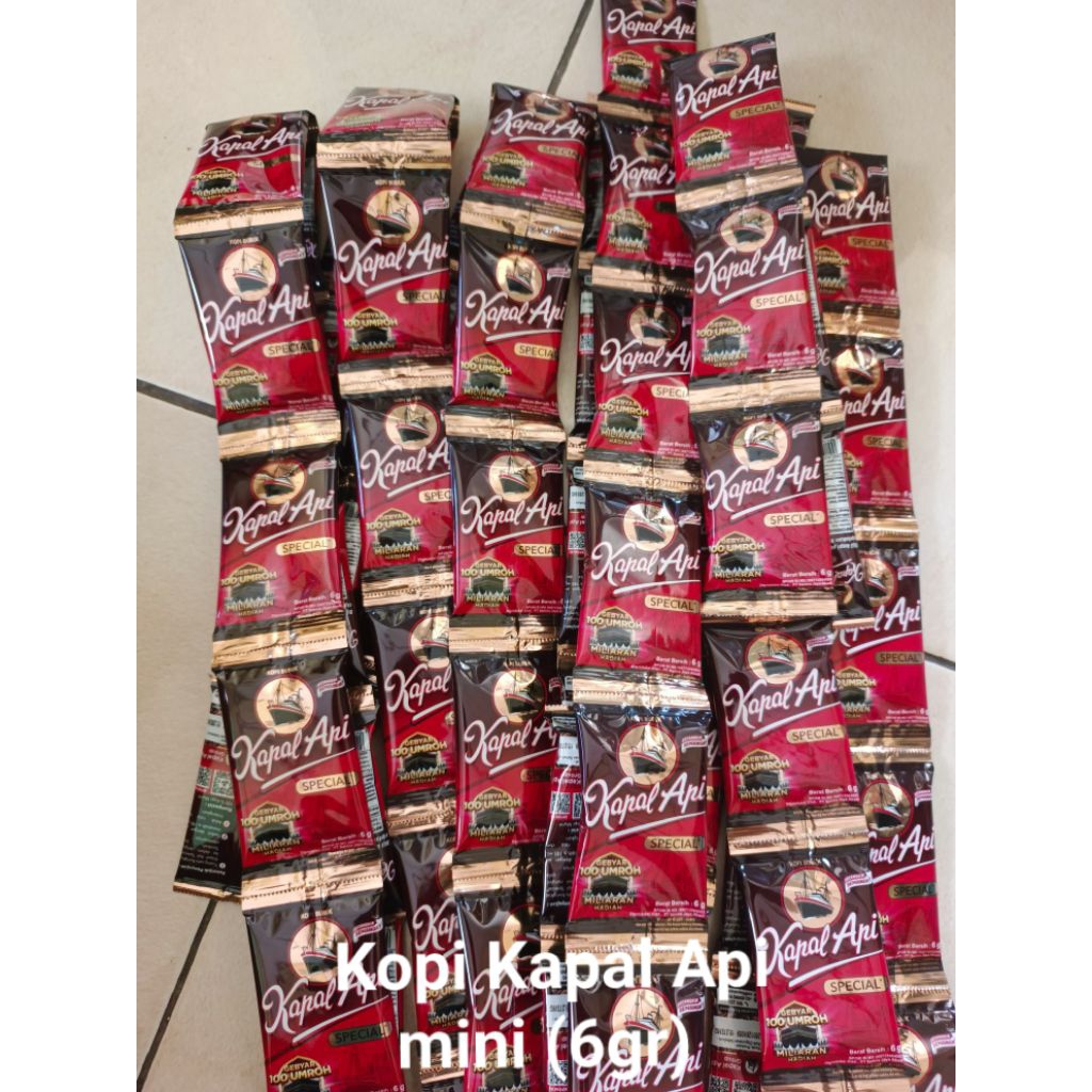 

kopi kapal api 6gr 13 renteng
