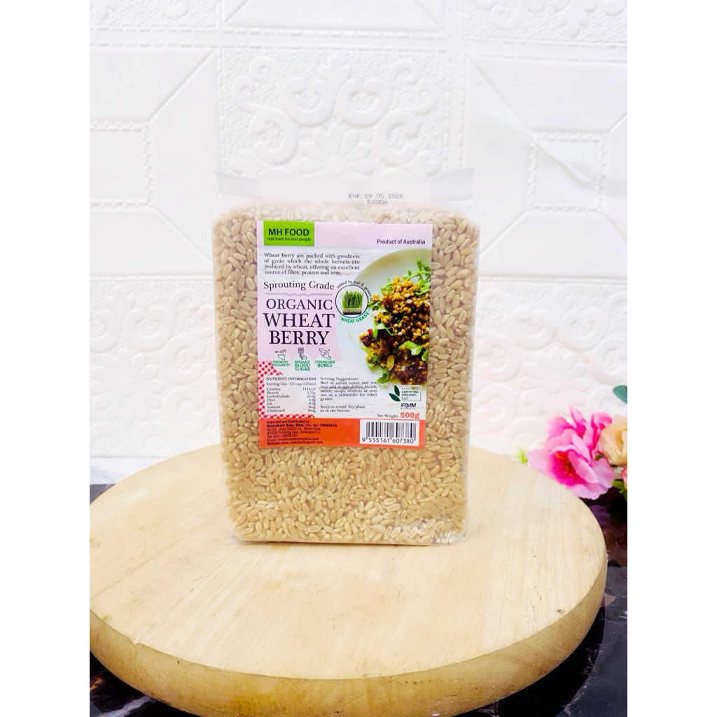 

Organik Wheat Berry / Wheatberries 500gr