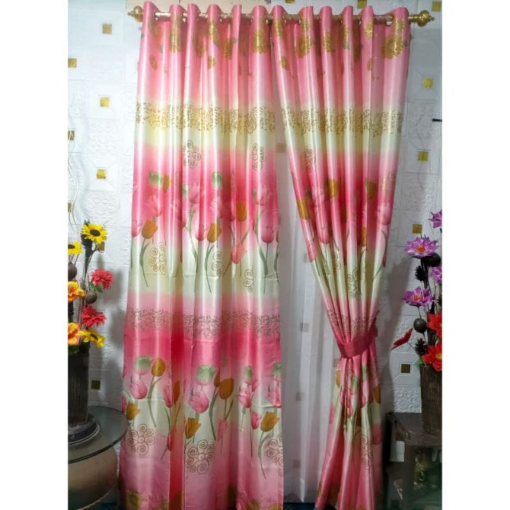 Gorden elegan motif mewah