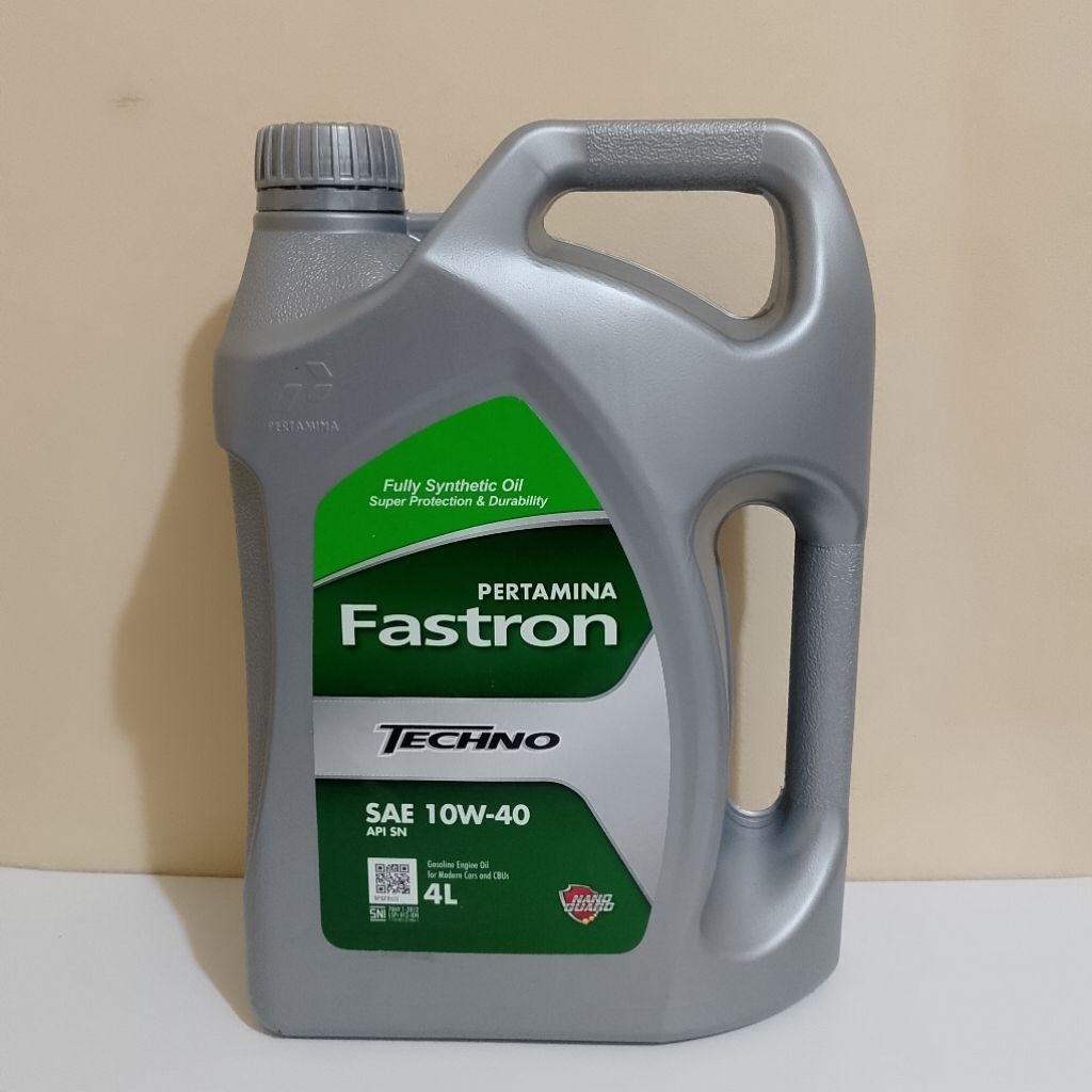 OLI MESIN MOBIL FASTRON TECHNO 4LITER 10W-40 OLI PELUMAS MESIN MOBIL