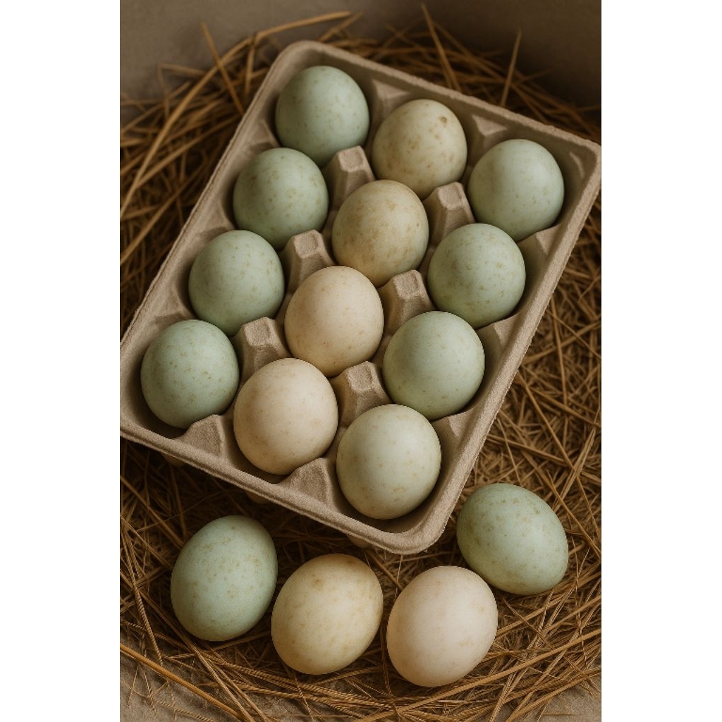 

Telur Bebek Organik tinggi Omega 3 mentah (Isi 6 butir)