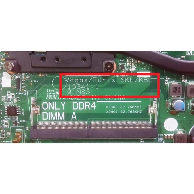 IC BIOS dell Inspiron 15 3567 Vegas Turis SKL/KLB 15341-1