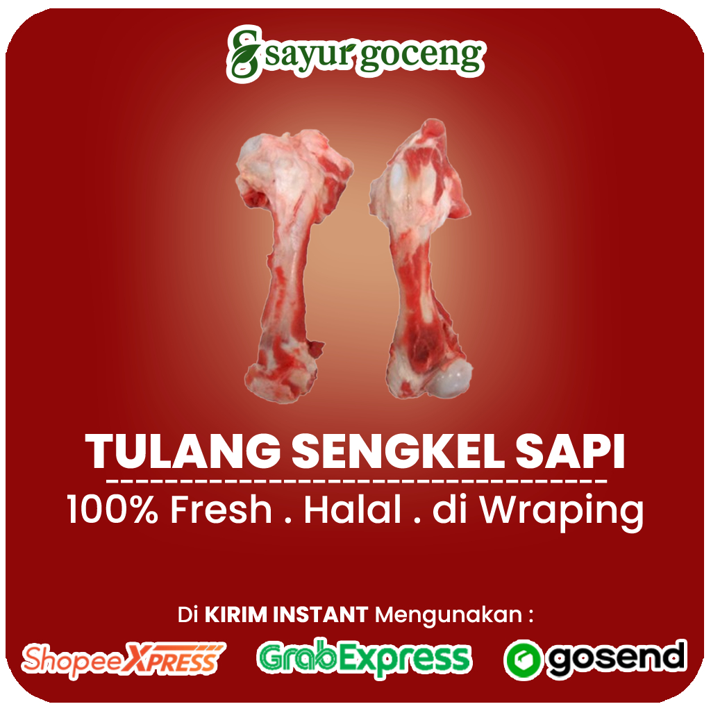 

Tulang Sengkel Sapi Segar – Cocok untuk Kaldu, Sop, dan Masakan Berkuah | Sayur Goceng Palembang