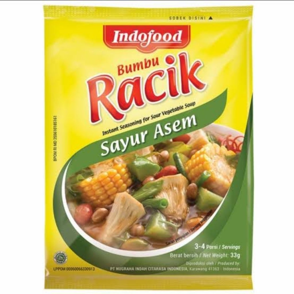 

Racik Bumbu Sayur Asem 33 gram