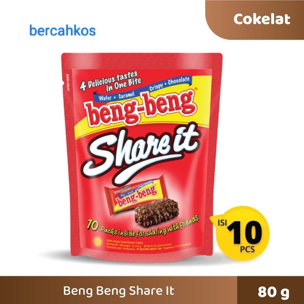 

beng beng share it isi 10 pcs