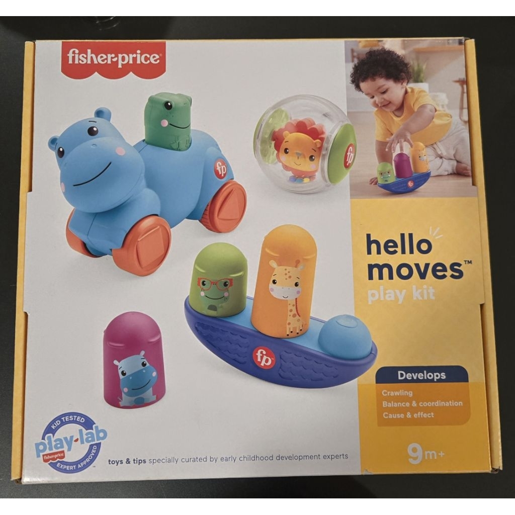 PRELOVED Fisher Price hello moves play kit